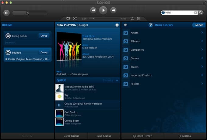 Sonos desteklediği formatlar